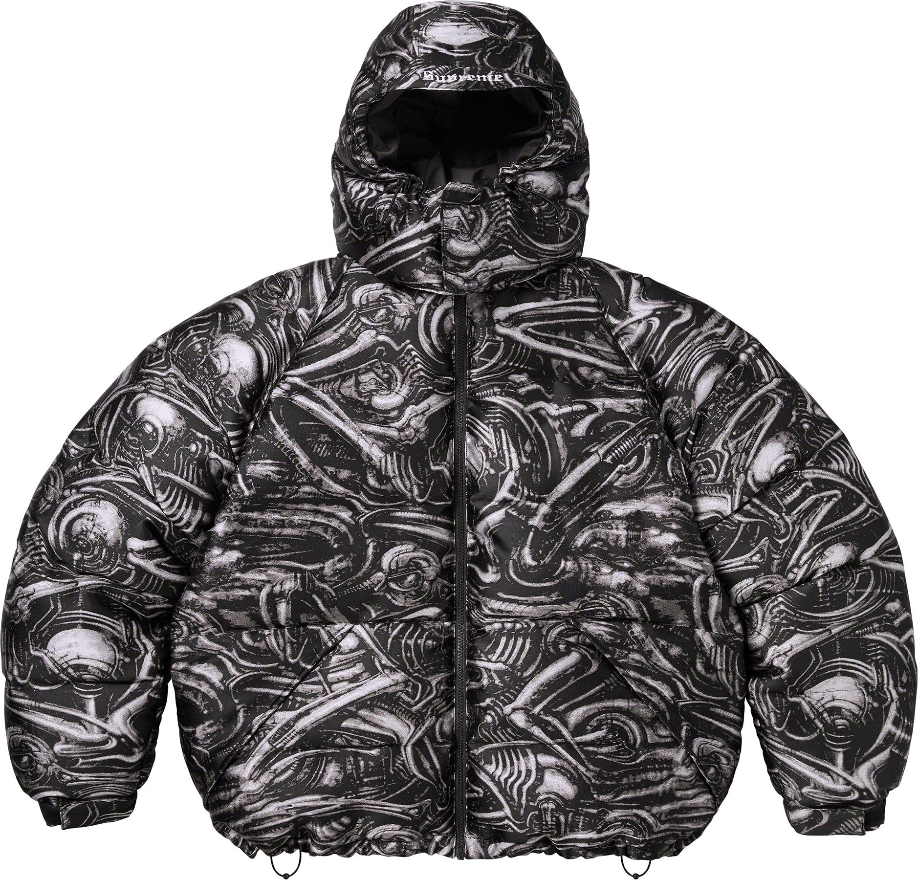 H.R. Giger Jacquard Down Puffer Jacket - Fall/Winter 2023 Preview ...
