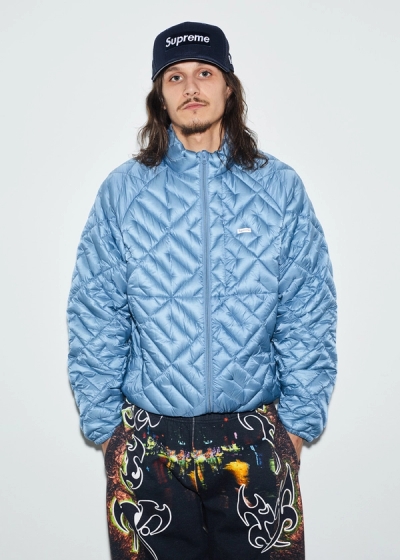 Spellout Quilted Lightweight Down Jacket, East Broadway Sweatpant, Box Logo Mesh Back New Era® image 30
