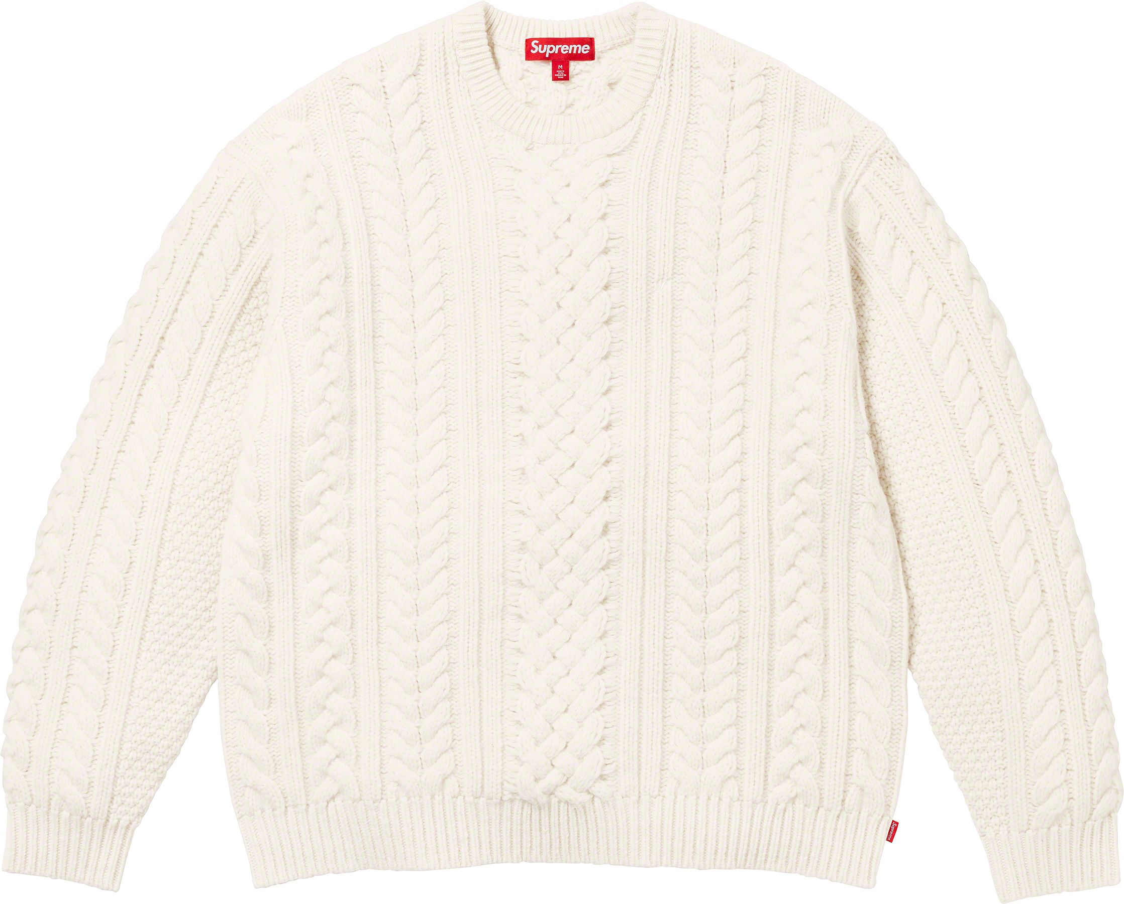 Patchwork Cable Knit Cardigan - Fall/Winter 2023 Preview – Supreme