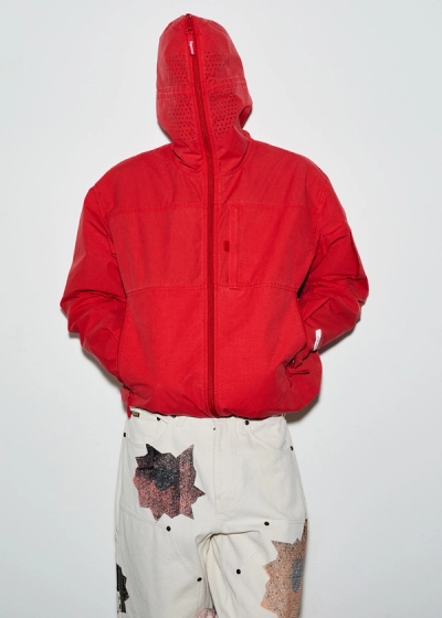 Full Zip Facemask Jacket, Nate Lowman Double Knee Painter Pant image 12