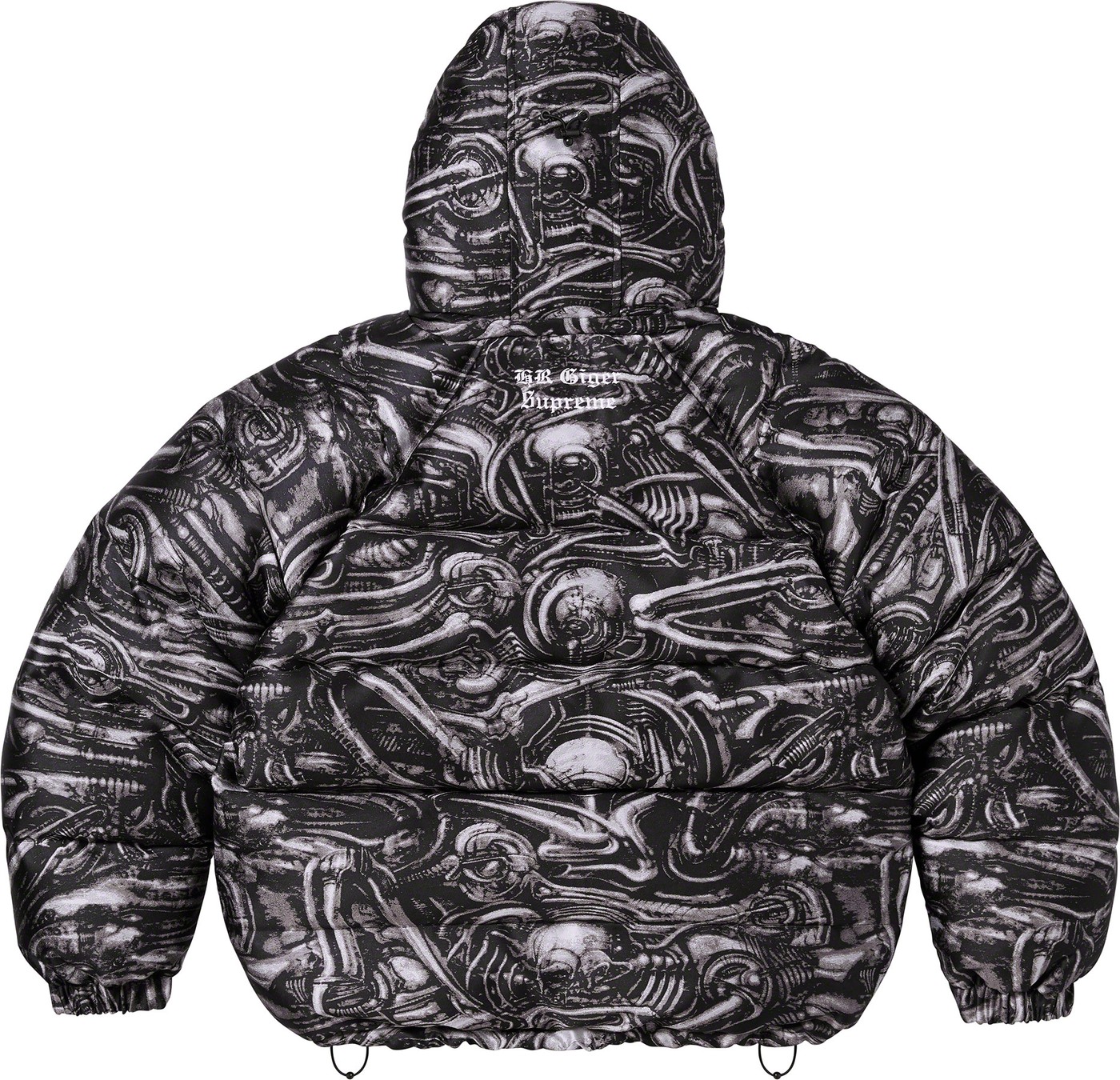 H.R. Giger Jacquard Down Puffer Jacket - Fall/Winter 2023 Preview – Supreme