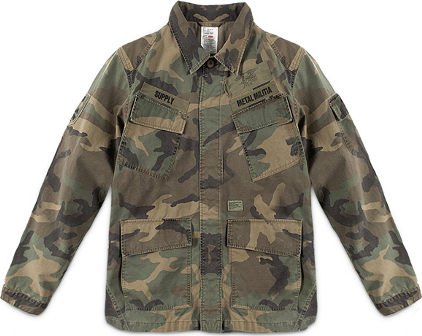 Military Jacket 
All cotton. (6/12)