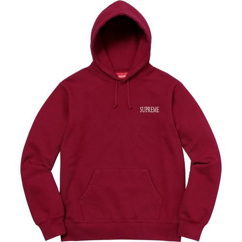 Blood and Semen Hooded Sweatshirt - Fall/Winter 2017 Preview – Supreme