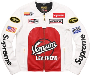 Supreme®/Vanson® Leather Star Jacket