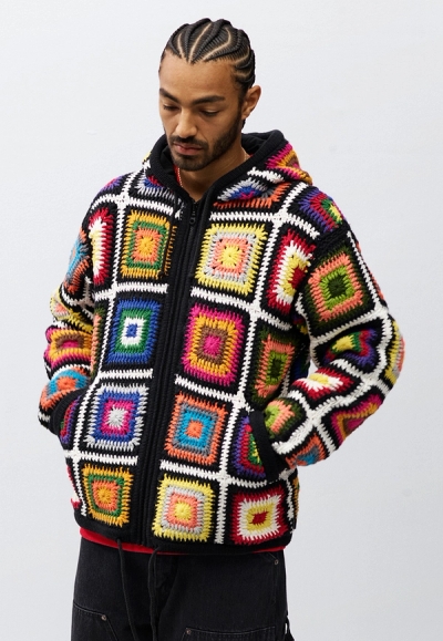 Crochet Hooded Zip Up Sweater, Futura Logo Crewneck, Small Box Tee, Double Knee Denim Painter Pant image 30