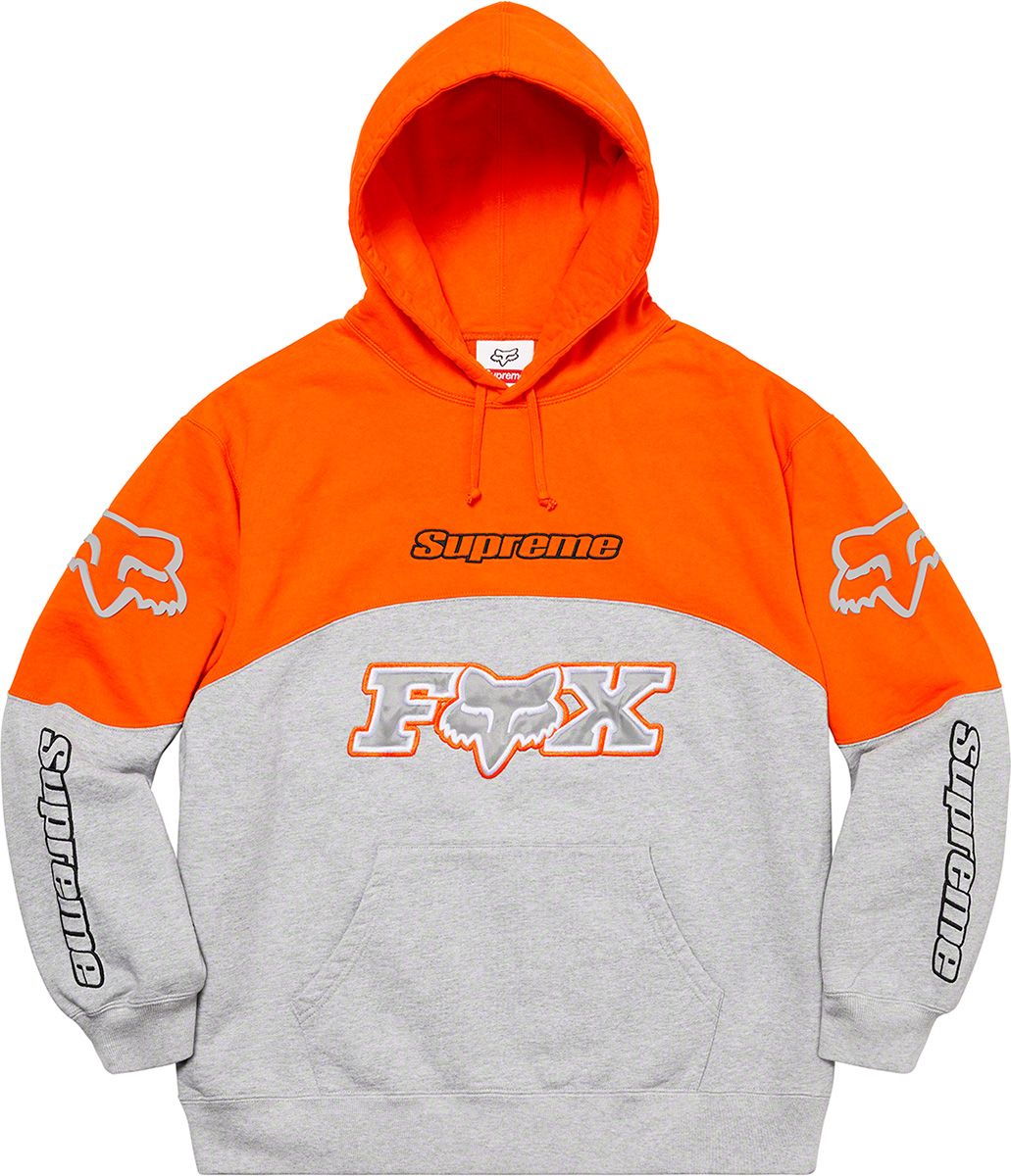 Supreme®/Fox® Racing Hooded Sweatshirt - Fall/Winter 2020 Preview 