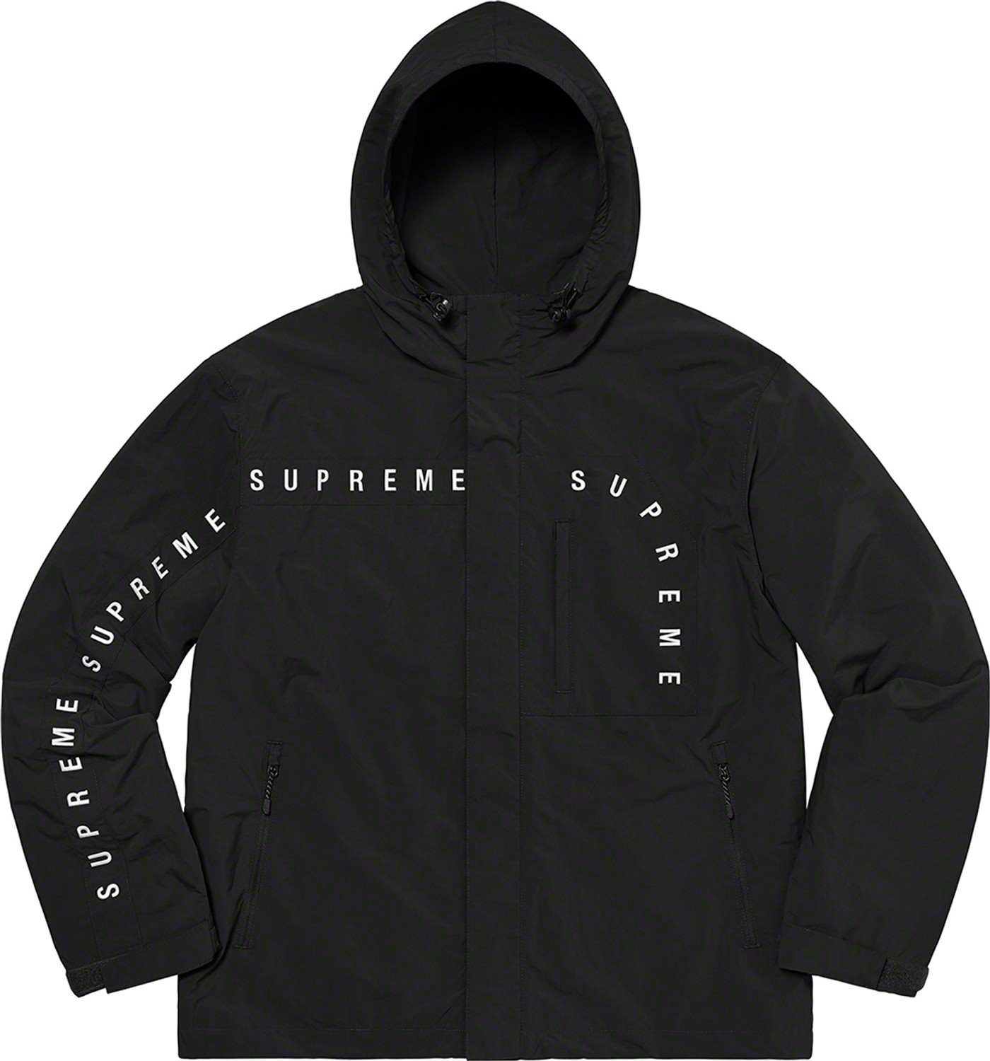 Curve Logos Ripstop Jacket - Fall/Winter 2020 Preview – Supreme