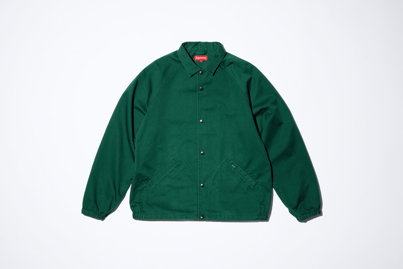 Snap Front Twill Jacket (6/19)