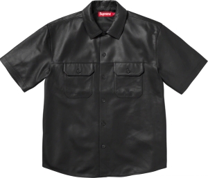 S/S Leather Work Shirt