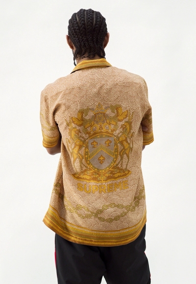 Mosaic Silk S/S Shirt, Paneled Track Pant image 56