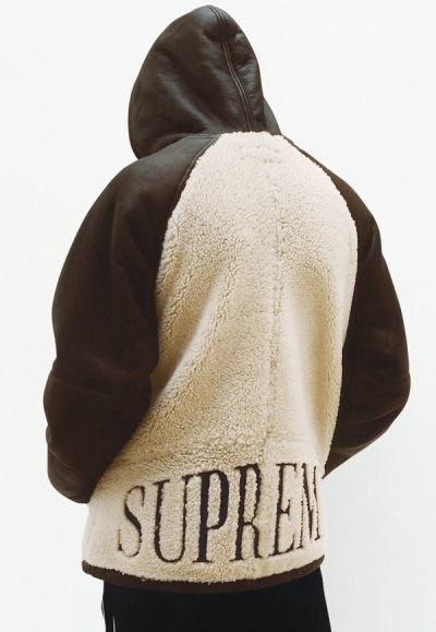 Reversed Shearling Hooded Jacket, Paisley L/S Polo, Piping Track Pant image 58