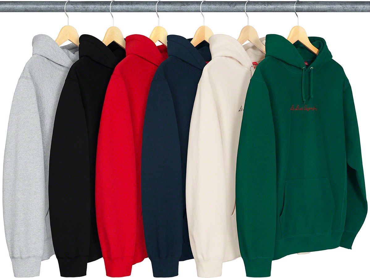 Le Luxe Hooded Sweatshirt - Spring/Summer 2019 Preview – Supreme
