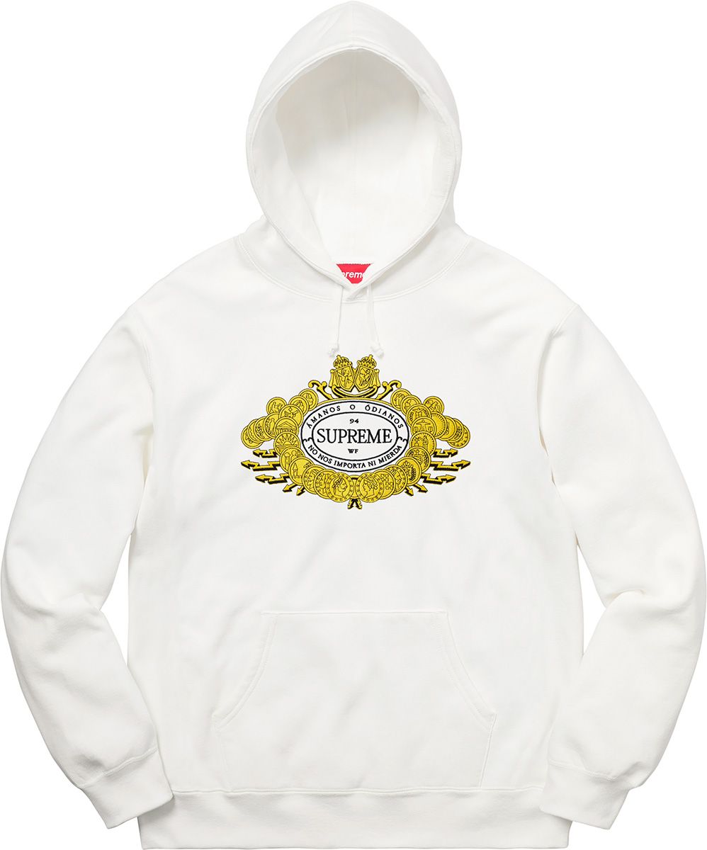 Jewels Hooded Sweatshirt - Fall/Winter 2018 Preview – Supreme