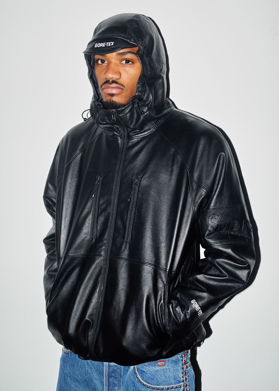 GORE-TEX Leather Jacket, Supreme®/B.B. Simon® Studded Regular Jean image 4/32