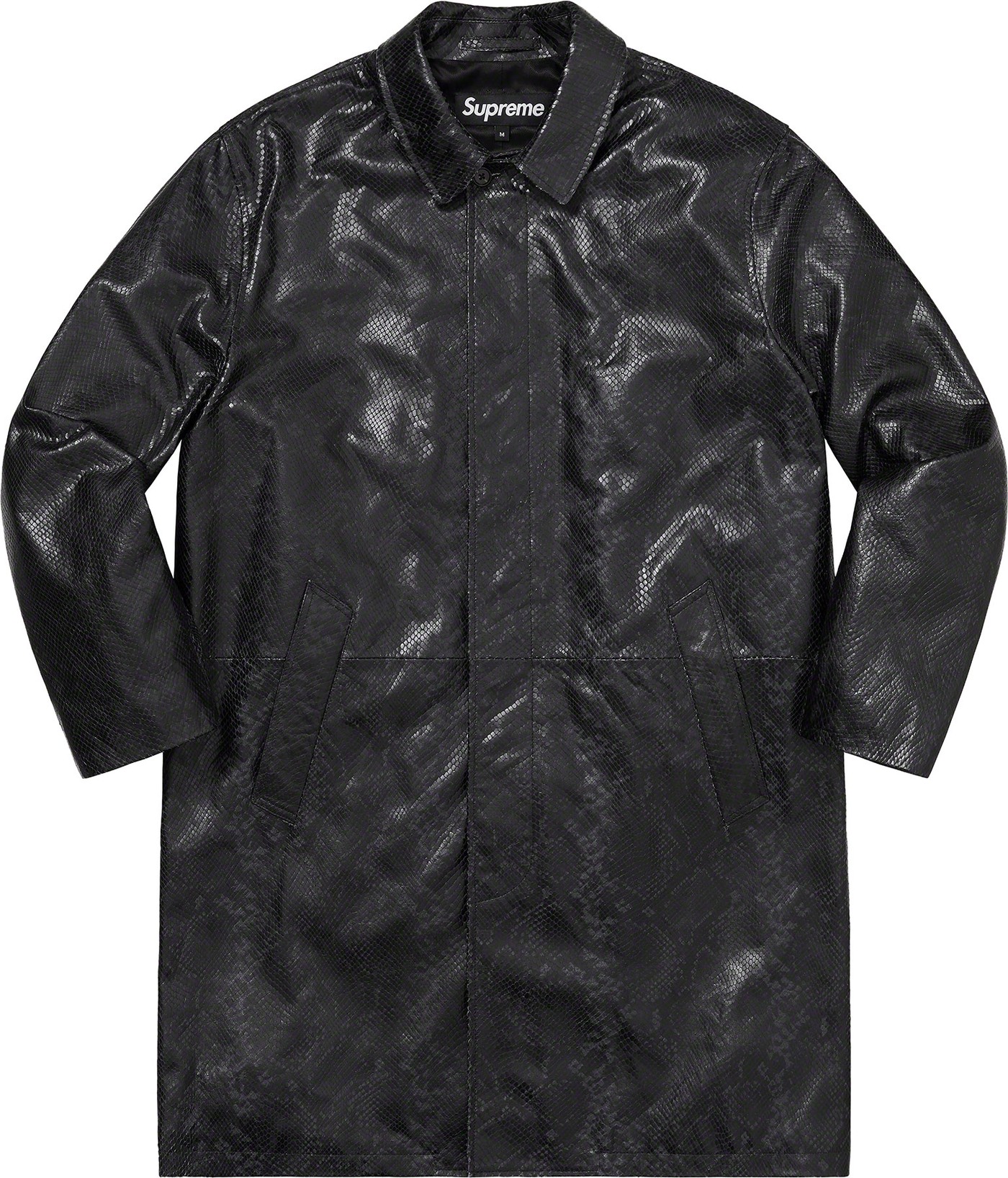 Leather Snake Trench Coat - Spring/Summer 2023 Preview – Supreme