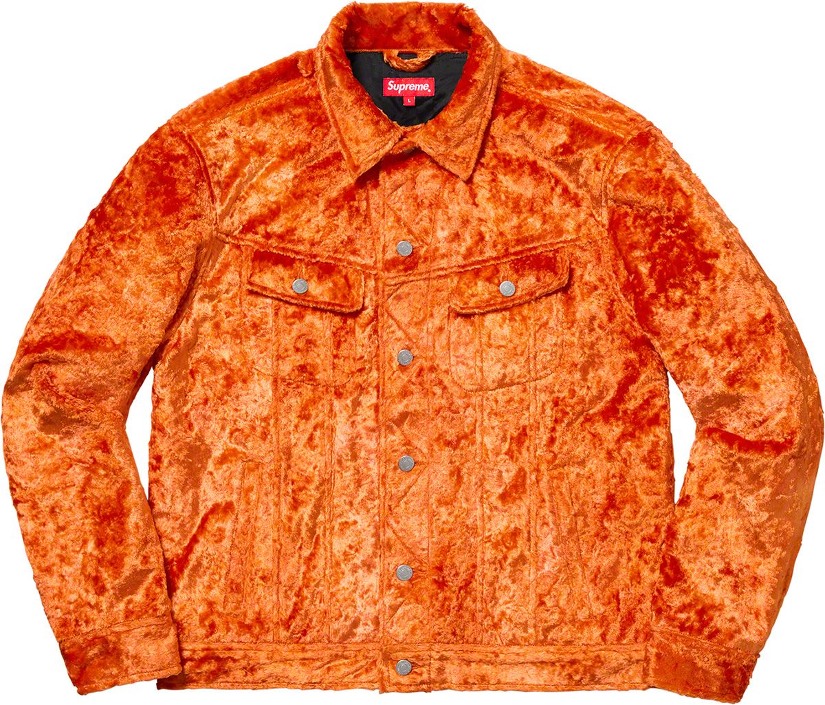 Fuzzy Pile Trucker Jacket - Spring/Summer 2019 Preview – Supreme