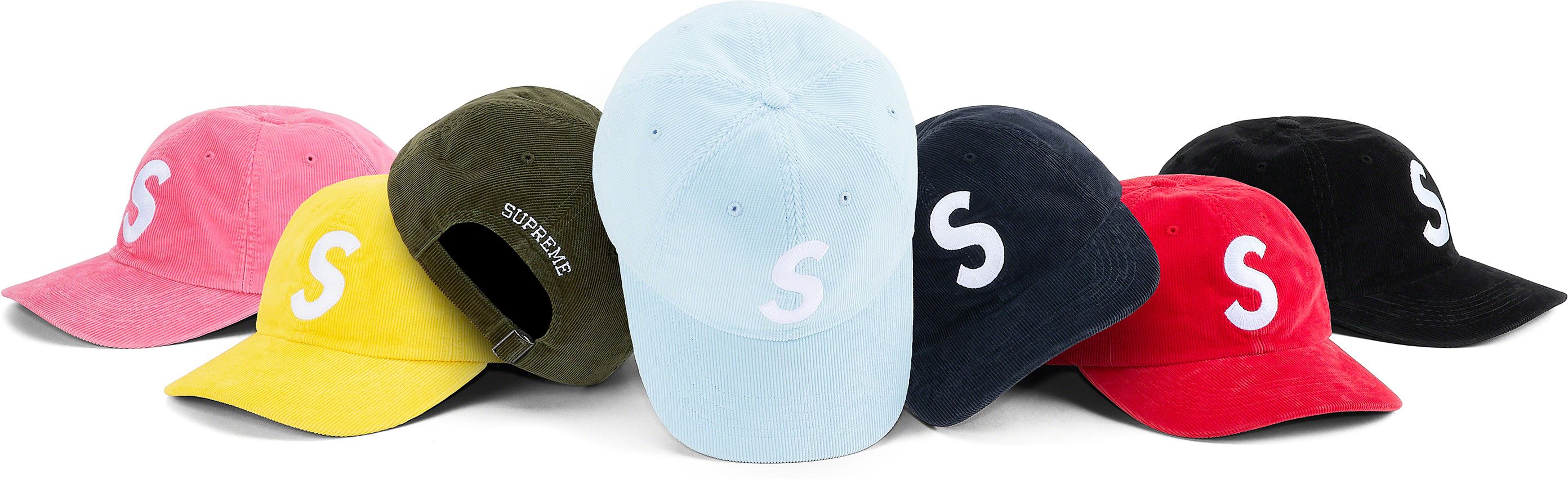 Fine Wale Corduroy S Logo 6-Panel