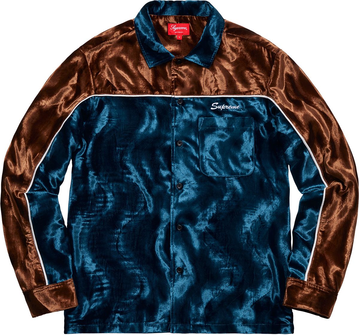 Velvet Swirl Work Shirt – Supreme