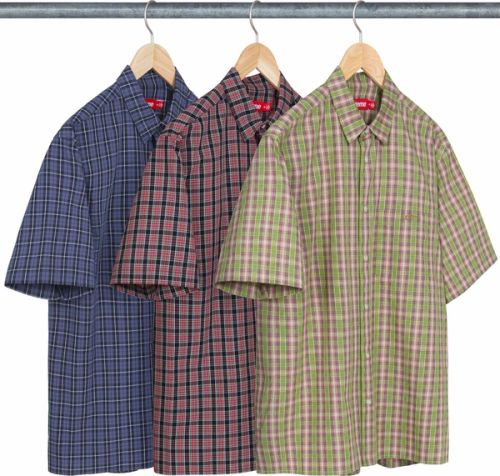 Loose Fit Mini Plaid S/S Shirt – Supreme