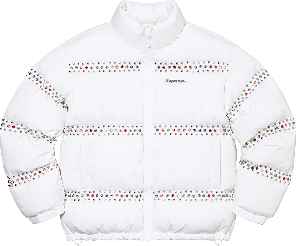 Supreme®/B.B. Simon® Studded Puffer Jacket – Supreme