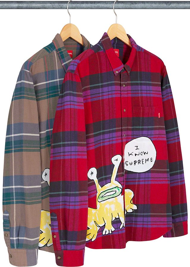 Daniel Johnston Plaid Shirt – Supreme