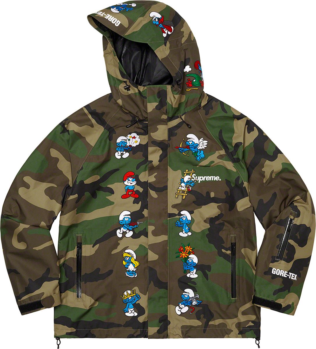 Supreme smurfs gore tex on sale