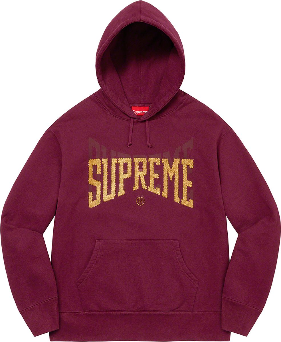 Rhinestone Shadow Hooded Sweatshirt – Supreme