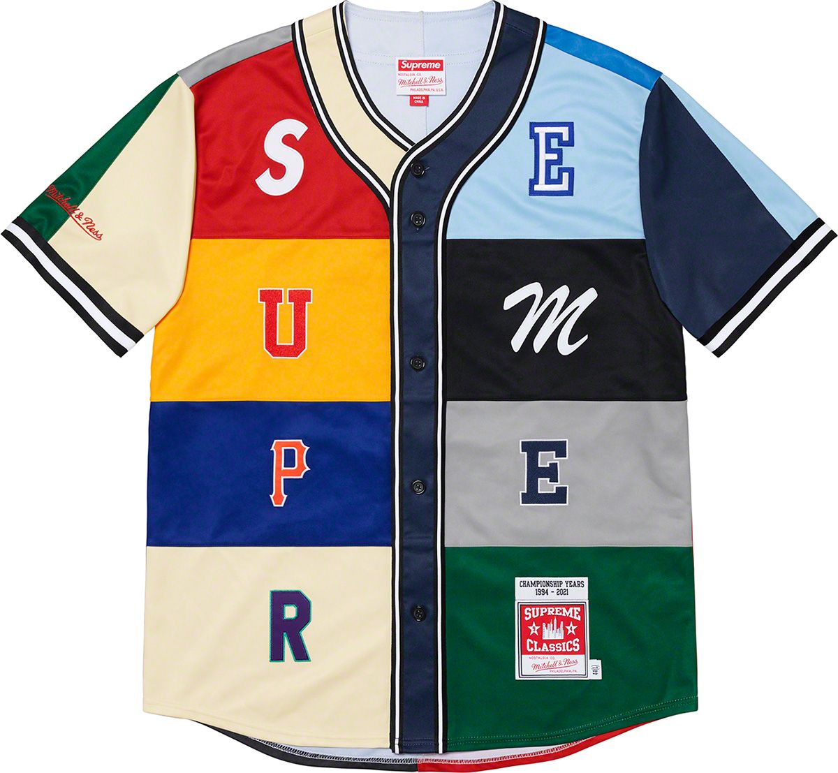 Supreme deals pinstripe jersey