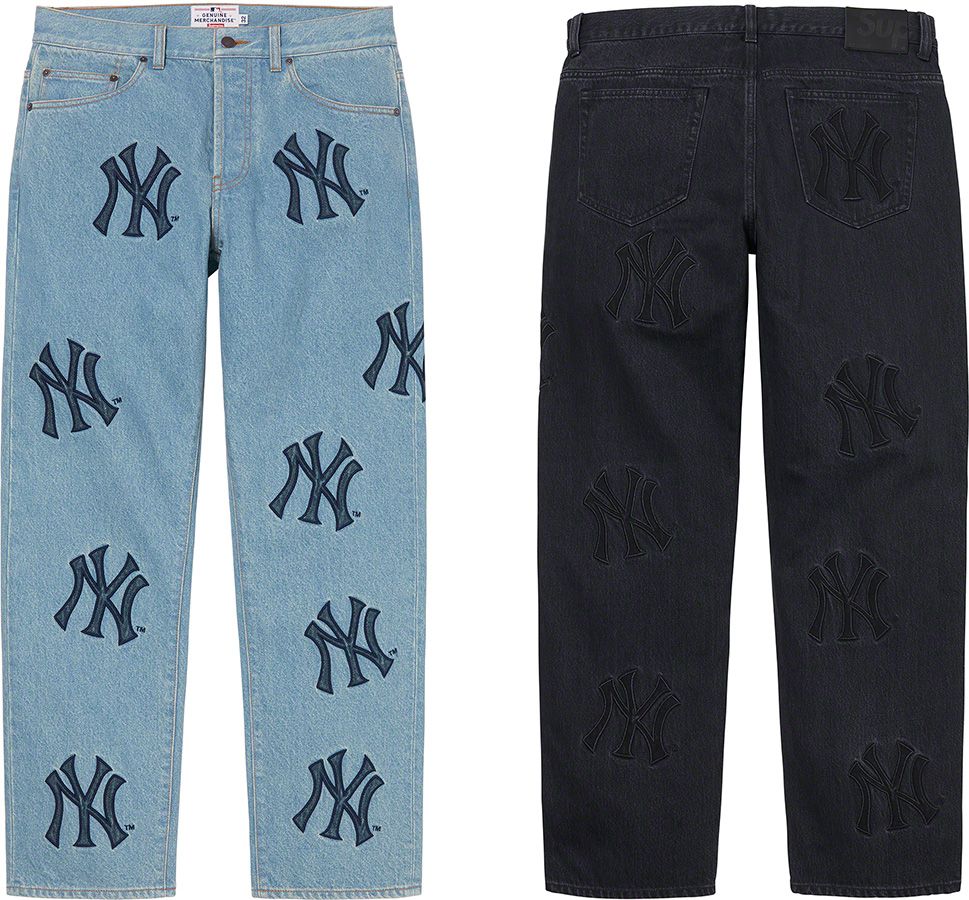 Monogram Double Knee Denim Painter Pant – Supreme