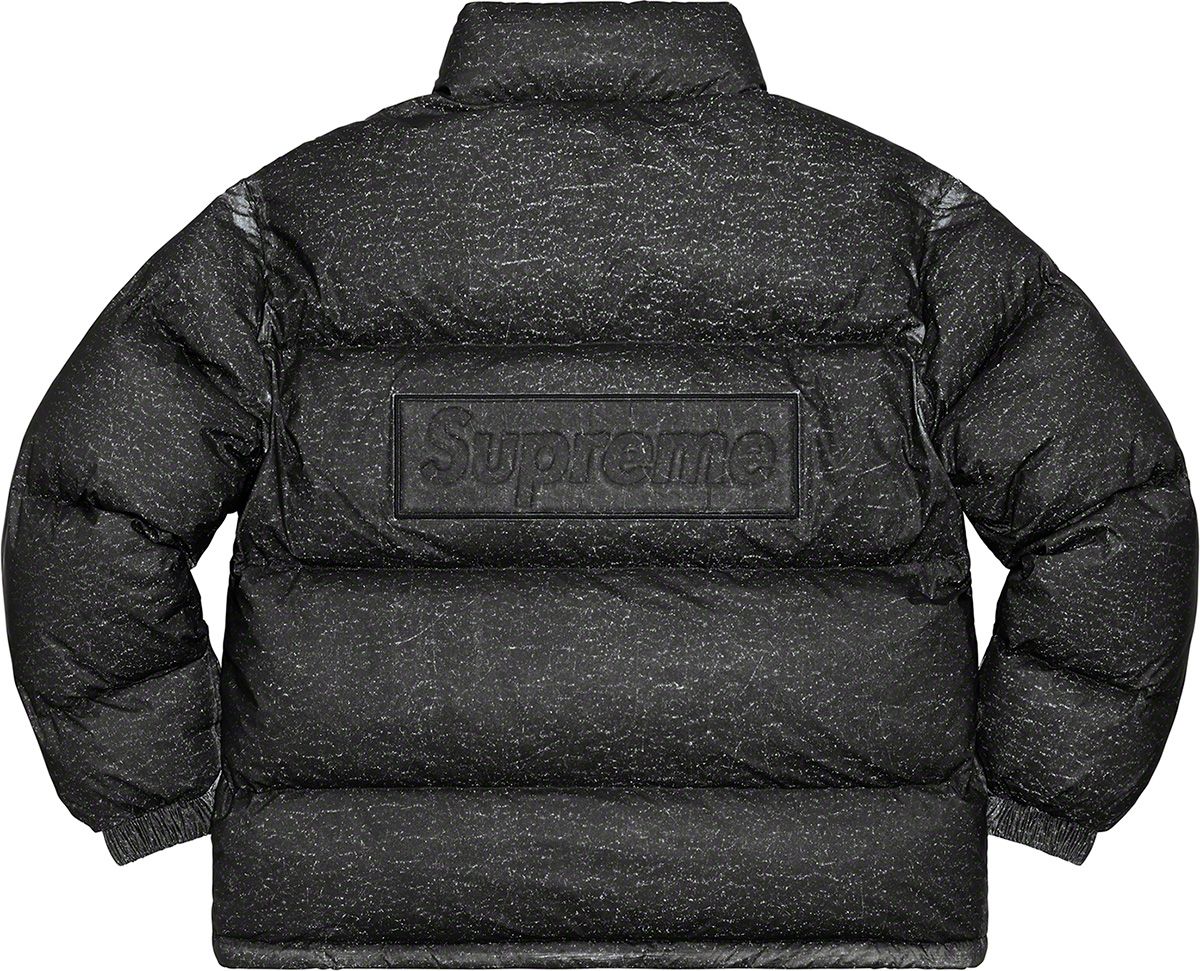 Reflective Speckled Down Jacket – Supreme