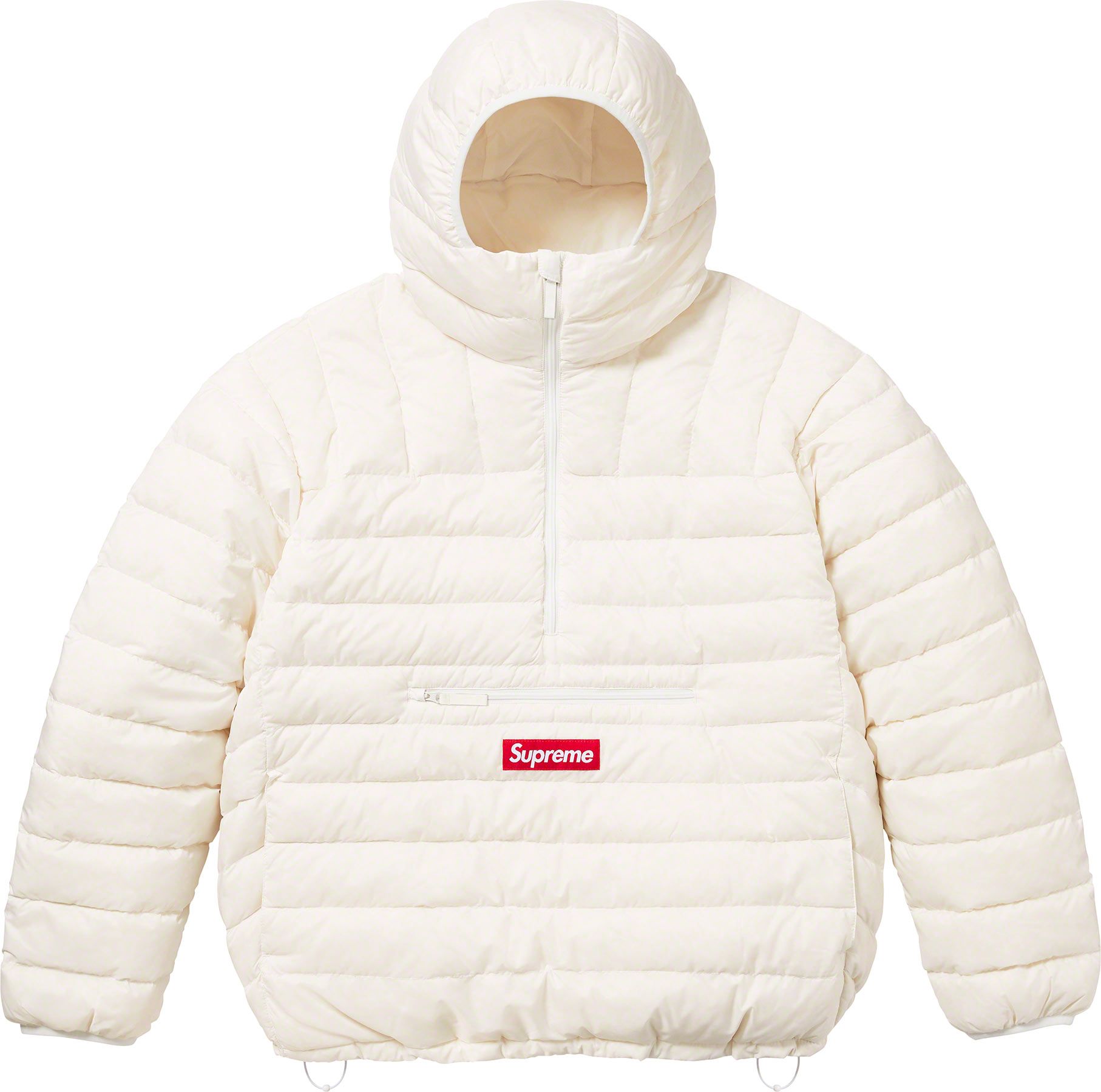 Micro Down Half Zip Hooded Pullover \u2013 Supreme