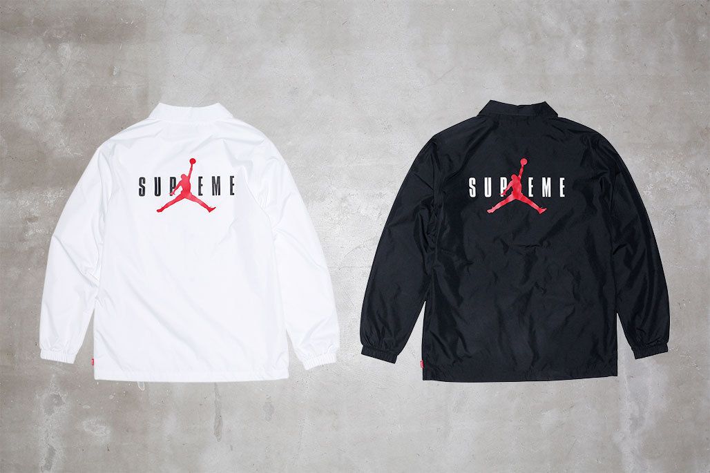 Supreme jordan varsity jacket online