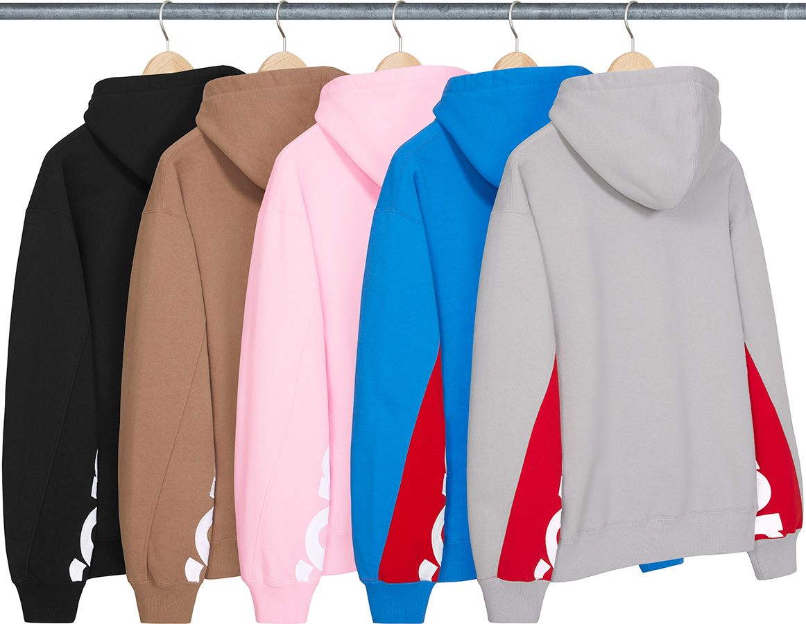 Cropped Panels Hooded Sweatshirt – Supreme