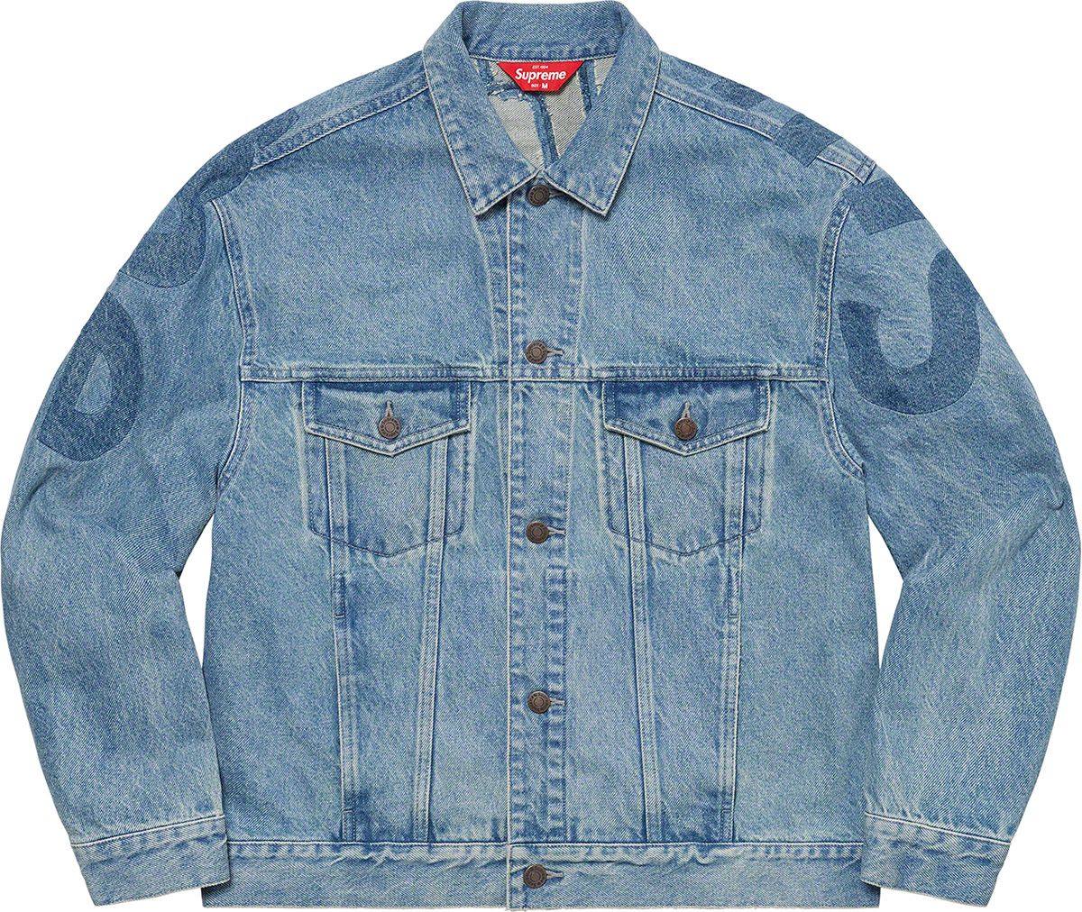 Inset Logo Denim Trucker Jacket Supreme