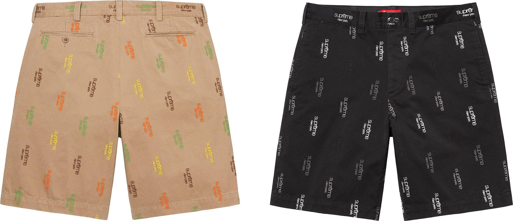 11SS SUPREME Cargo Shorts W30 月桂樹ボタン