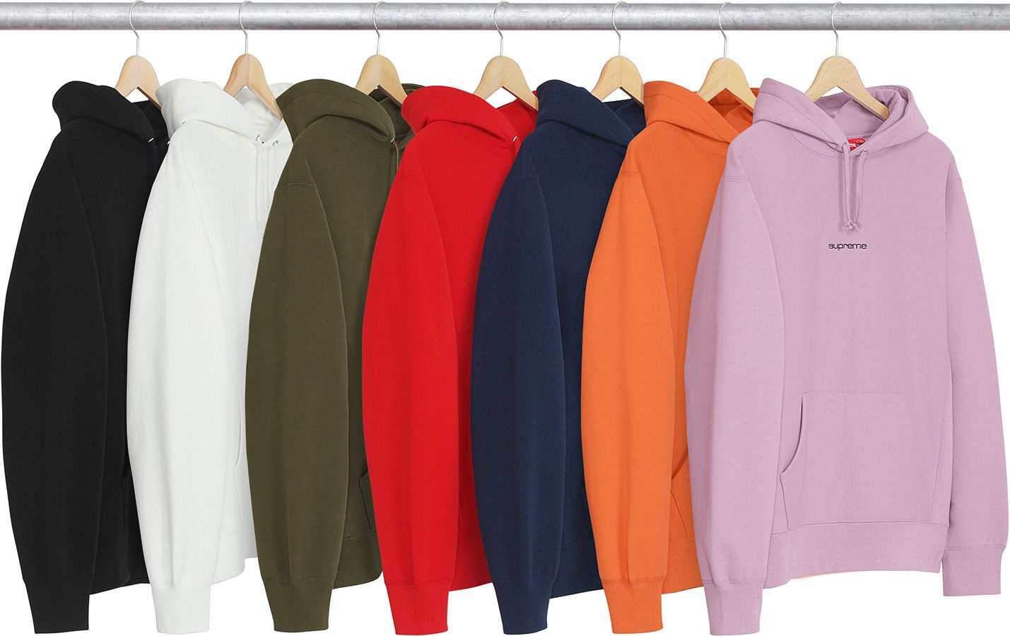 Supreme “Compact Logo Hooded deals Sweatshirt”