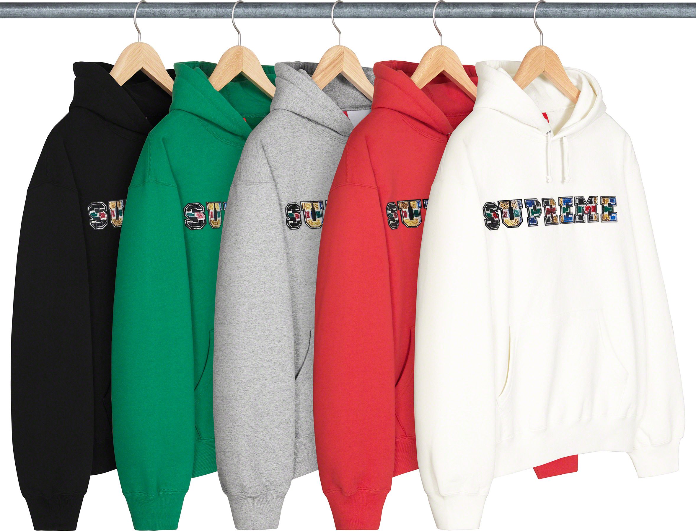 S Logo Zip Up Hooded Sweatshirt – Supreme