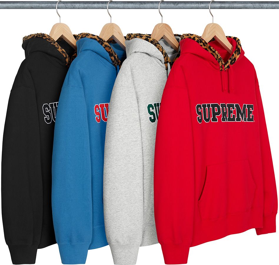 Track Paneled Zip Up Hooded Sweatshirt – Supreme