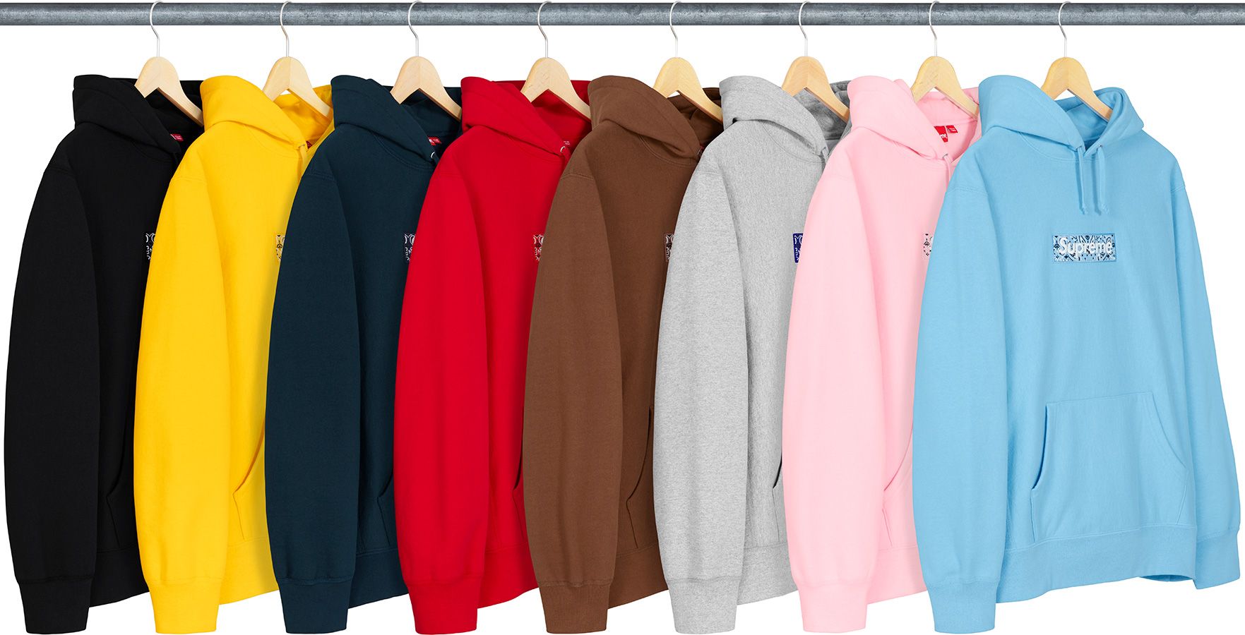 Bandana Box Logo Hooded Sweatshirt – Supreme