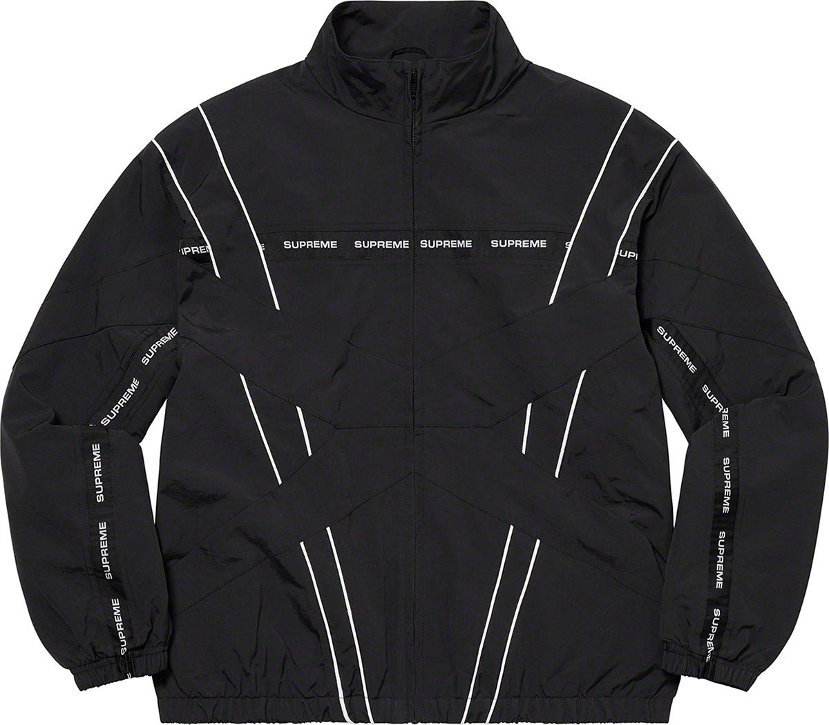 Cross Paneled Track Jacket – Supreme