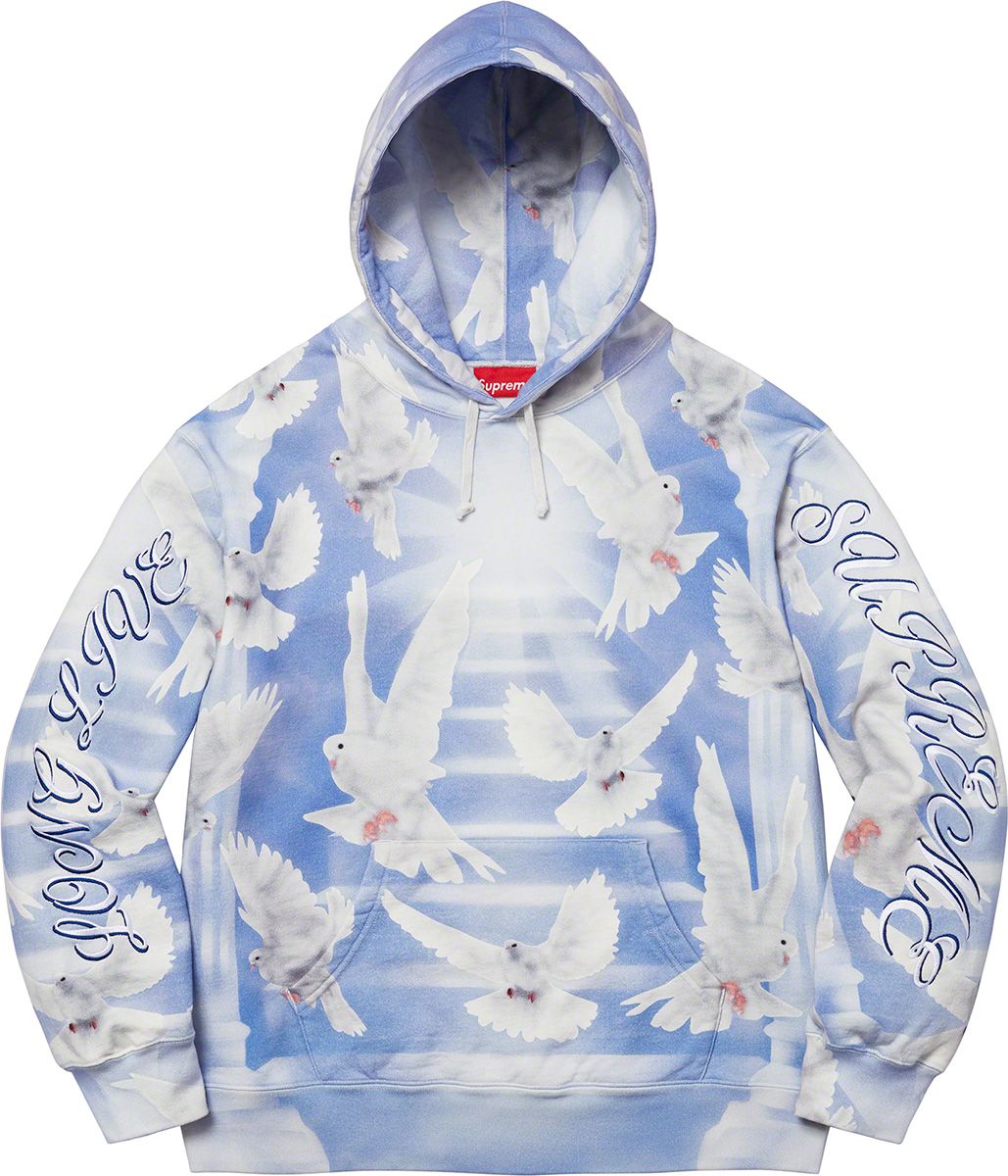 Doves Hooded Sweatshirt Supreme