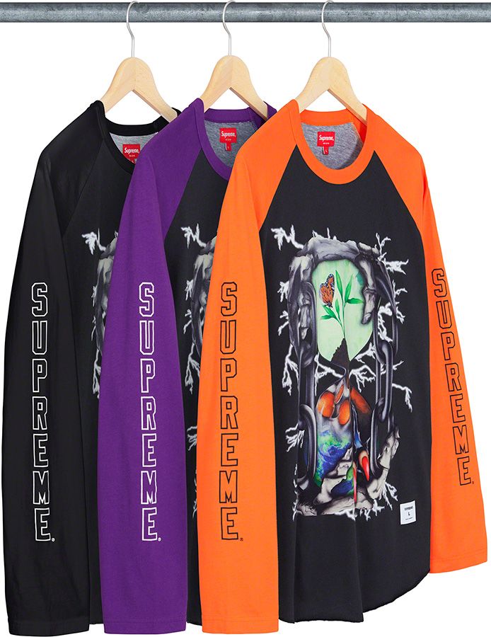 Mesh Hooded L/S Baseball Jersey – Supreme