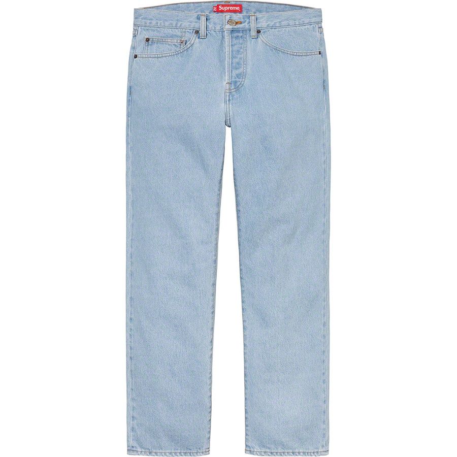 Stone Washed Slim Jean – Supreme