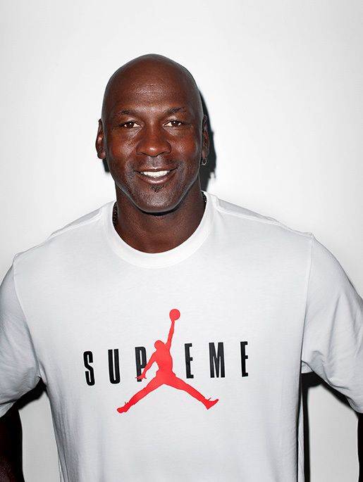 Supreme jordan tee shirt on sale