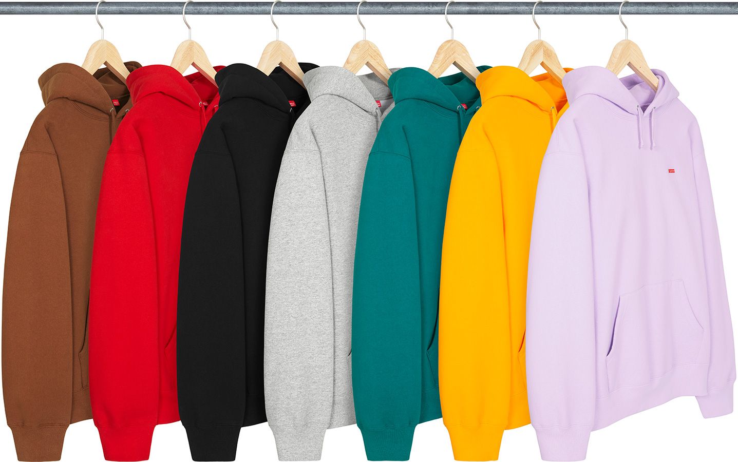 Enamel Small Box Hooded Sweatshirt – Supreme