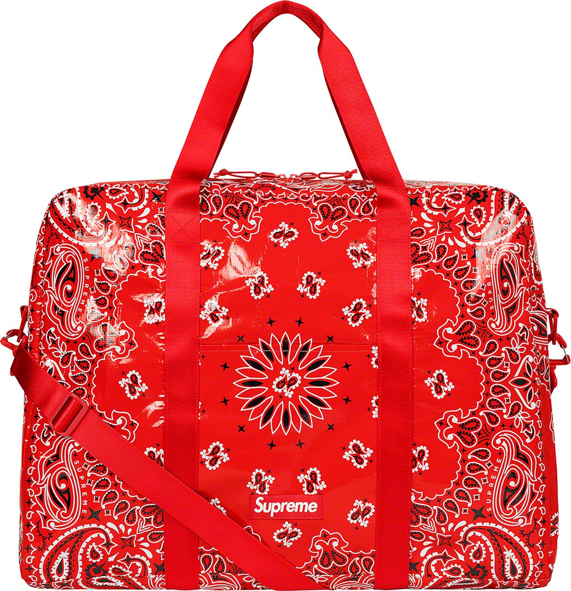 Bandana Tarp Large Duffle Bag – Supreme