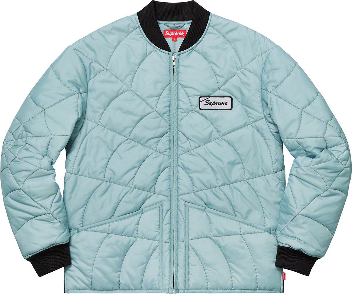 Spider Web Quilted Work Jacket – Supreme