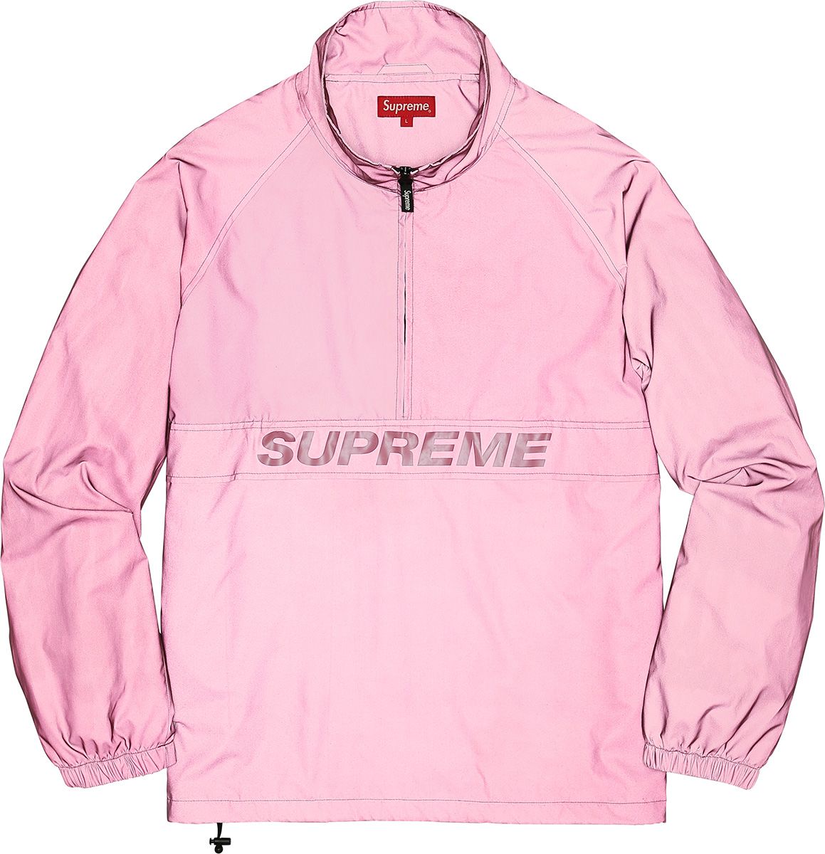 Supreme Half store Zip Pullover Reflective Win