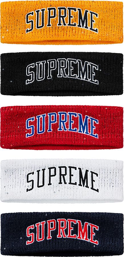 New Era Big Logo Headband Supreme