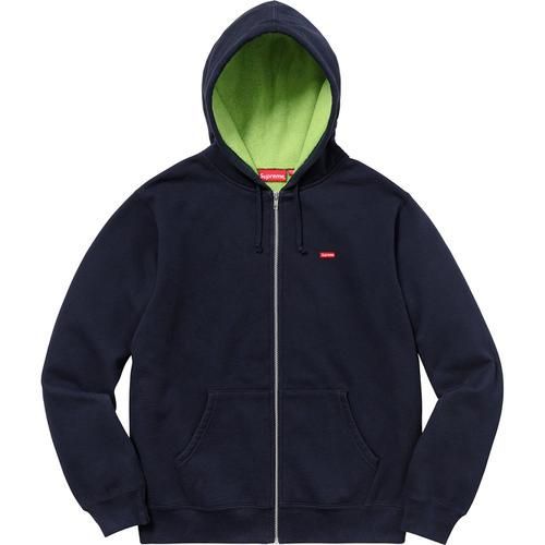 Contrast Zip Up Hooded Sweatshirt – Supreme